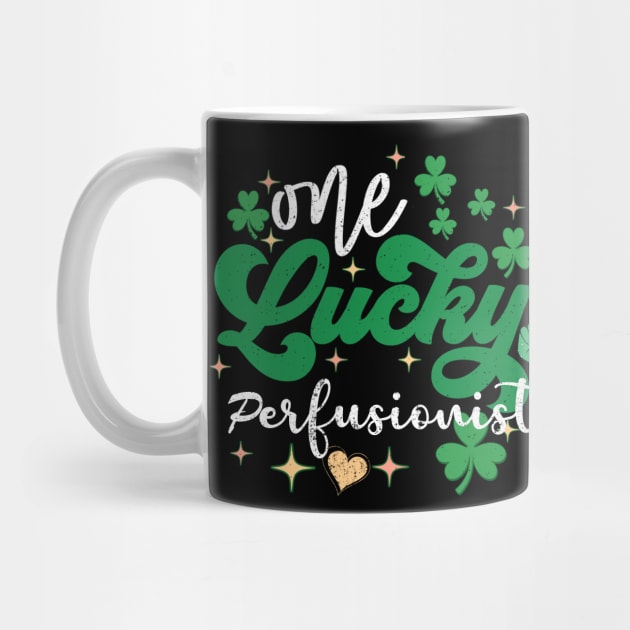 one lucky Perfusionist clover simplistic st patricks by NIKA13